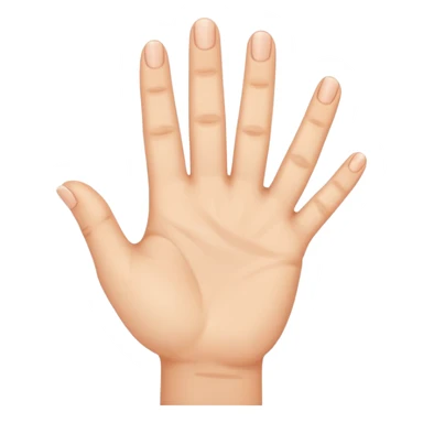 Les doigts en forme de W sticker