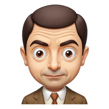 Mr bean sticker