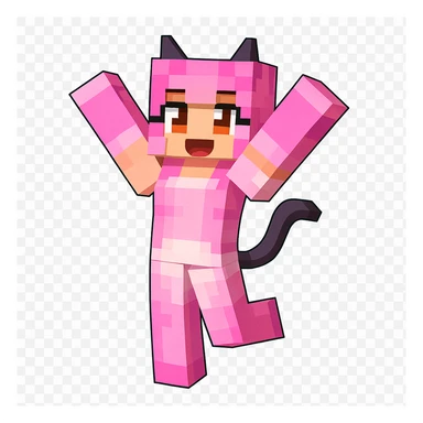 Extract the character from the background, including the clothes and accessories they are wearing, and place on a transparent background. Keep the original style and appearance exactly the same. sticker