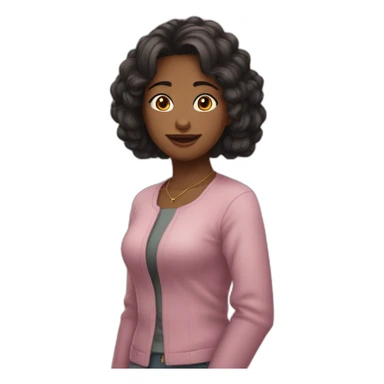 日本の女の子・ツインテ・黒髪 sticker