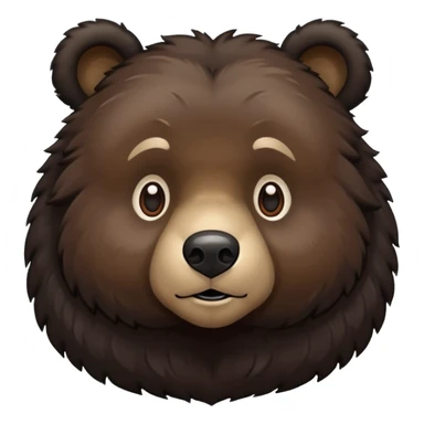 🐻‍❄️ black bear sticker