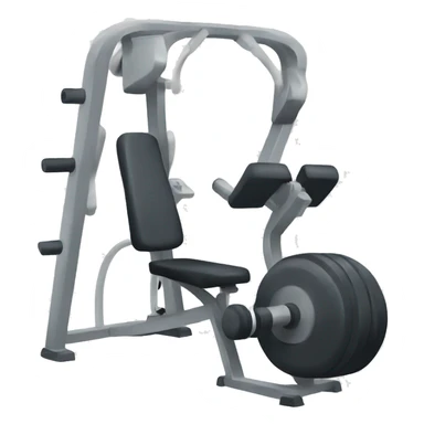 A gym machine  sticker