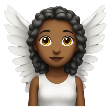 girl with wings  sticker