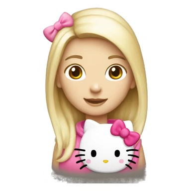 whatsapp emojis as a hello kitty sticker