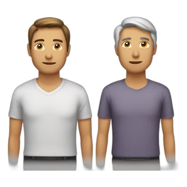 dos personas sentadas en sillas sticker