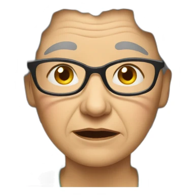 Grandma is tired sticker