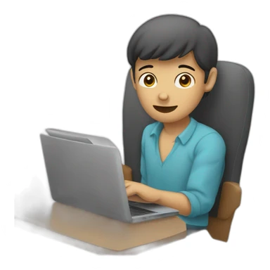 Personne qui fait un doigt donneur sticker