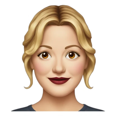 drew barrymore sticker