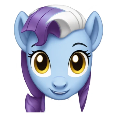 Rarity from my little pony sticker