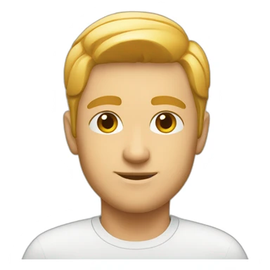 white cis courier sticker