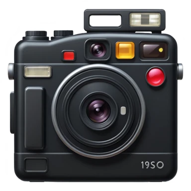 1990's camera sticker