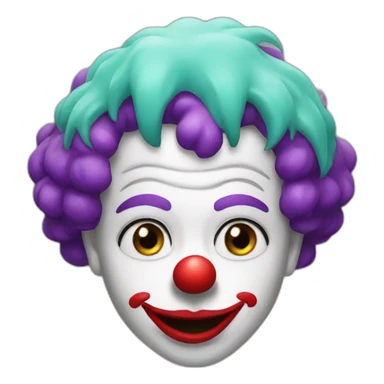 yolo clown sticker
