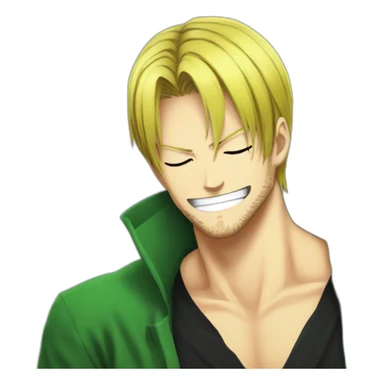 sanji love zoro sticker