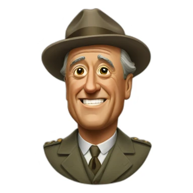 Franklin D Roosevelt sticker