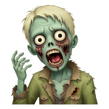 Singing Zombie sticker