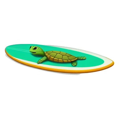 turtle surfboard sticker