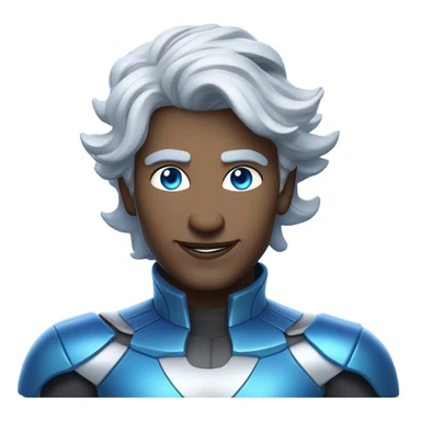 mercury in an anime art style sticker