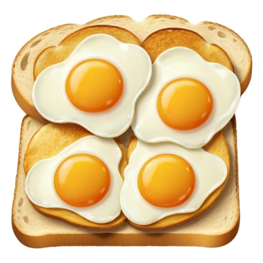 Butter sandwich eggs aesthetic  sticker