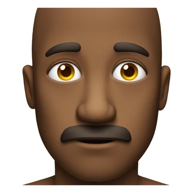 skeptical face sticker