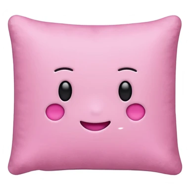 Make a pink pillow sticker