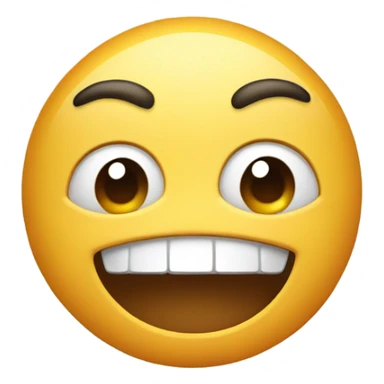 An emoji that forms two circles with its hands over its eyes sticker