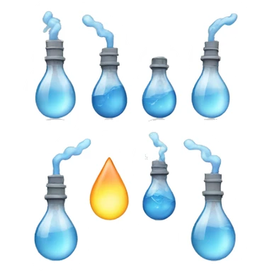 Water gas and electricity sticker