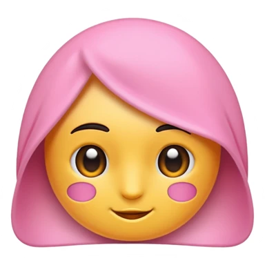 Pembe kalp ile papatya sticker