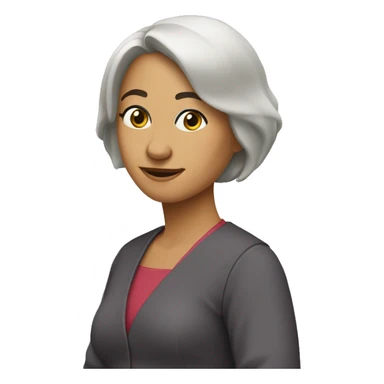 maestra ensenando pintra sticker