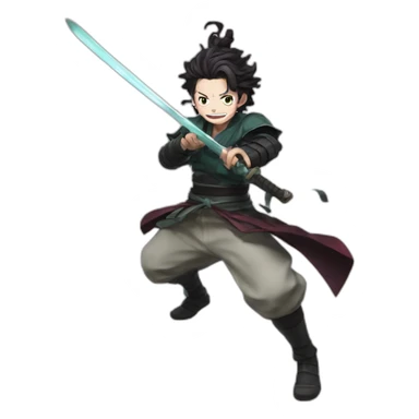 Demon Slayer tanjiro sticker