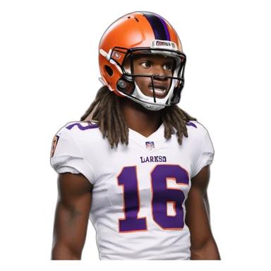 lamar jackson and trevor lawrence sticker