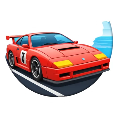Horizon Chase Turbo logo sticker