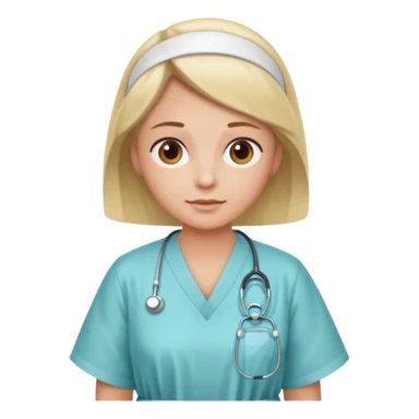 patient at the doctor's appointment sticker