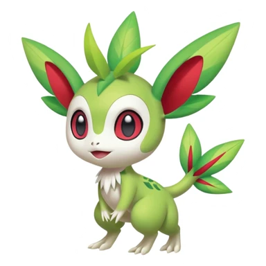  Fey Toony Axew-Celebi-Amaura--Shaymin-fusion-hybrid sticker