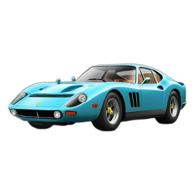Ferrari GTO sticker