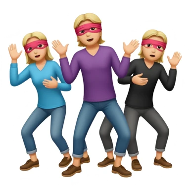 Blind leading the blind sticker