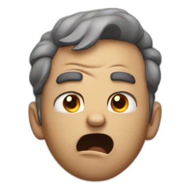 angry but loving  sticker