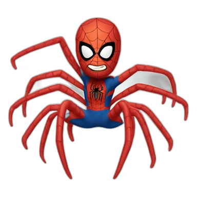 noodle spider man sticker