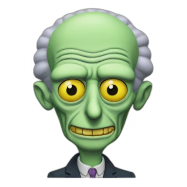 Mr burns sticker