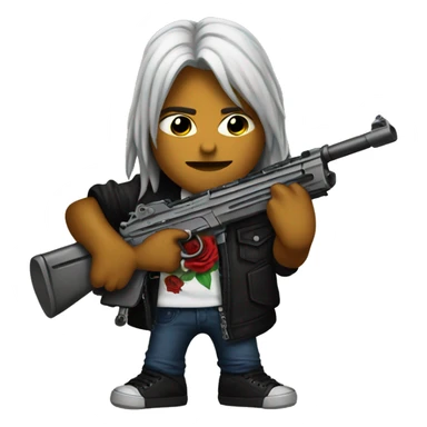 Guns and Roses sticker