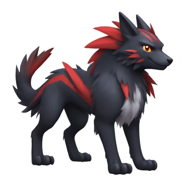 Nargacuga-Litten-Zoroark full body sticker