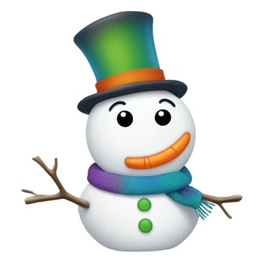 Cute Snowman sticker