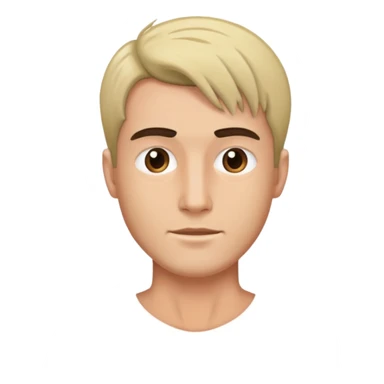 Men with hair transplanted sticker