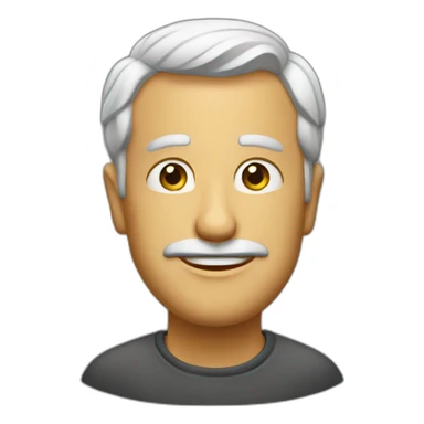 Monsieur qui fait un d’hab sticker