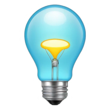 Newborn fitting light bulb sticker