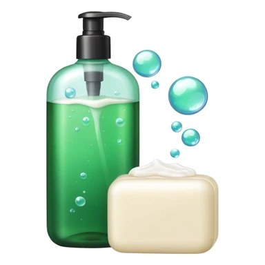 Soap and shampoo sticker