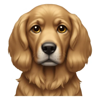 Perro negro enojado  sticker