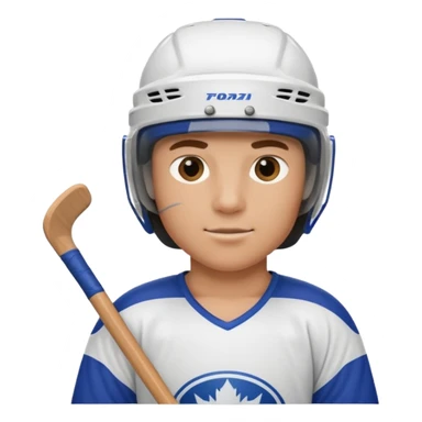 hockey player sticker