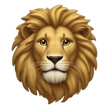 Lion de l'Atlas antro sticker