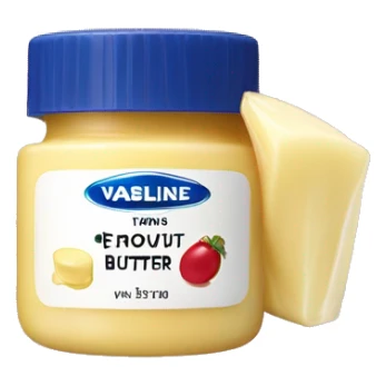 lip butter Vaseline bottle sticker