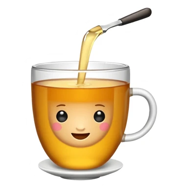 simple cup of ginger tea sticker